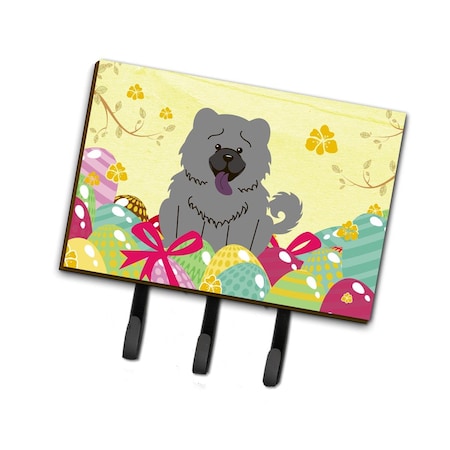 Jensendistributionservices Easter Eggs Chow Chow Blue Leash or Key Holder MI1711458